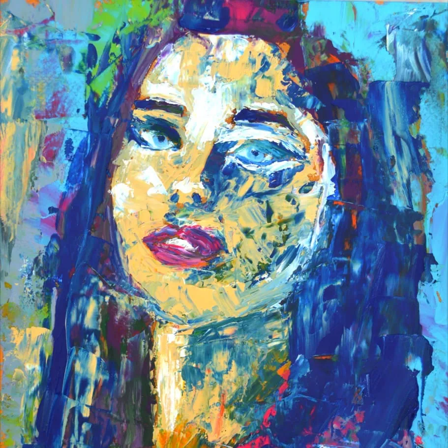 Find Out How This Painter Is Using The Color Wheel To Create String Impact