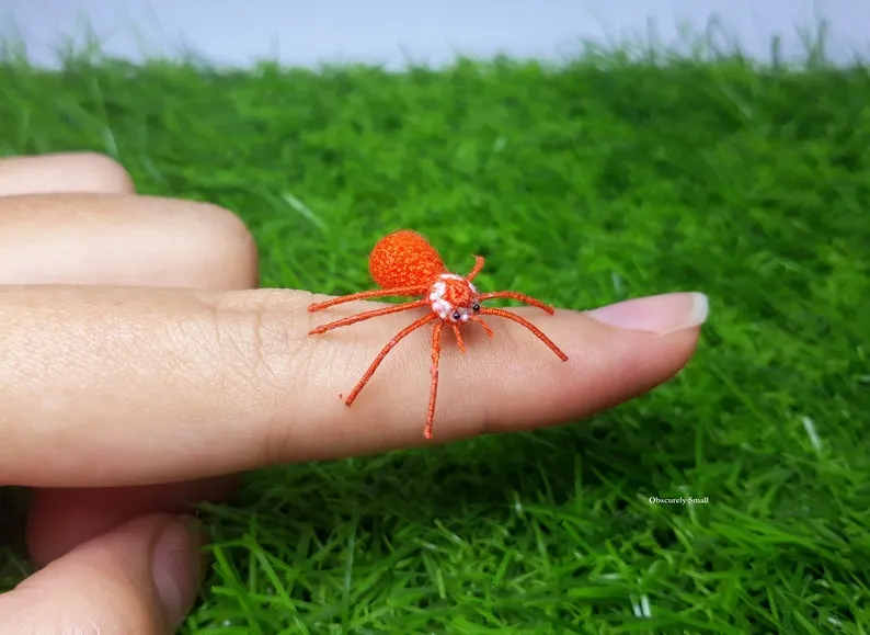 Presenting The Tiniest Spider Amigurumi You've Ever Seen, Get The 10-Step Pattern To Make One!