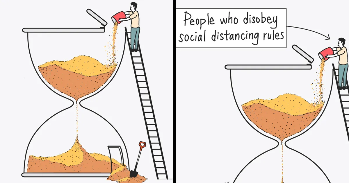 My 16 Illustrations To Reflect On Our Lives During The COVID-19 Crisis