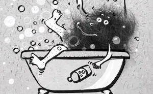 My Literally "Hairy" Illustrations About Quarantine Struggles (34 Pics)