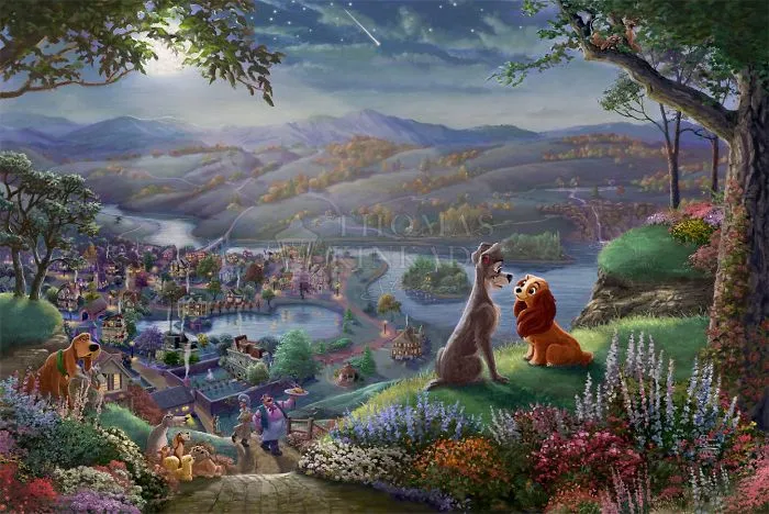 Lady And The Tramp Falling In Love