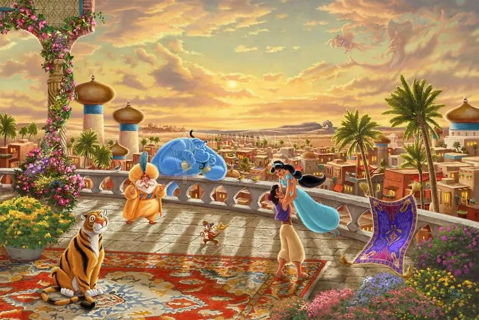 Jasmine Dancing In The Desert Sunset