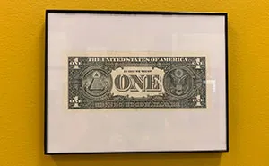 Kentucky School District Finds A Brilliant Loophole For The “In God We Trust” Law By Framing A One-Dollar Bill