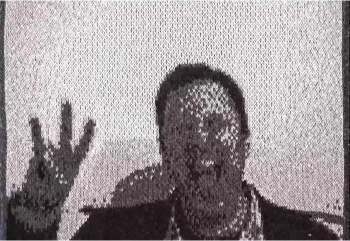 He's Knitting A Watchable Scarf, One Film Frame At A Time ...