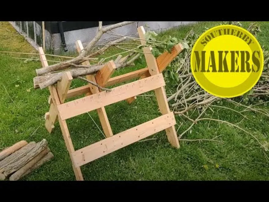 Rebuilding An Old IKEA Shelf To A Saw Horse