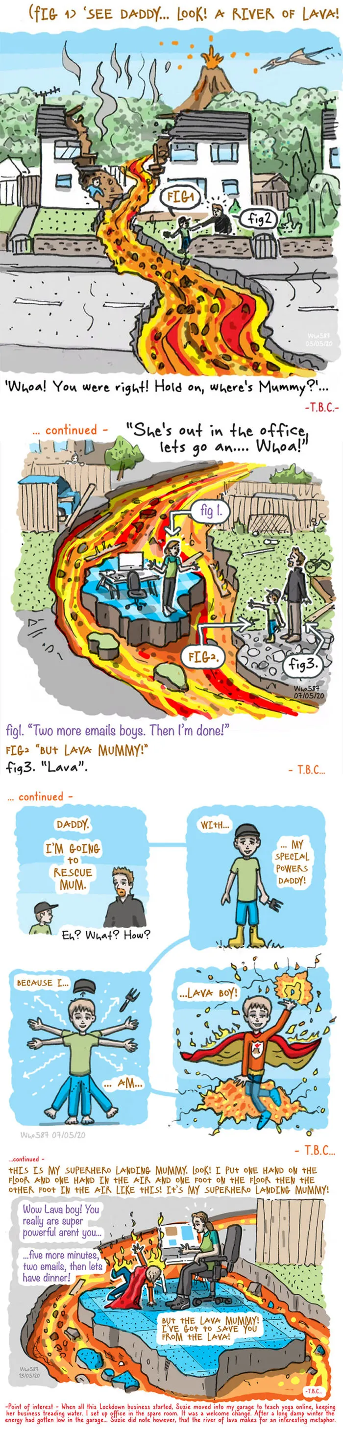 My 64 Comics About Parenting And Life That I Drew Each Day During The Lockdown