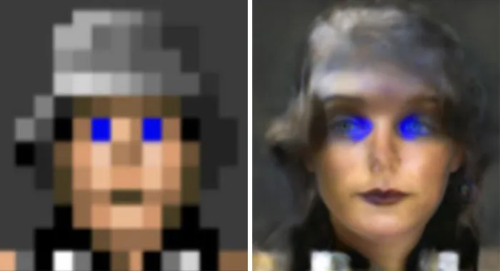 Resulta que hay una herramienta que da definición a las fotos de baja resolución, y algunos resultados son terroríficos