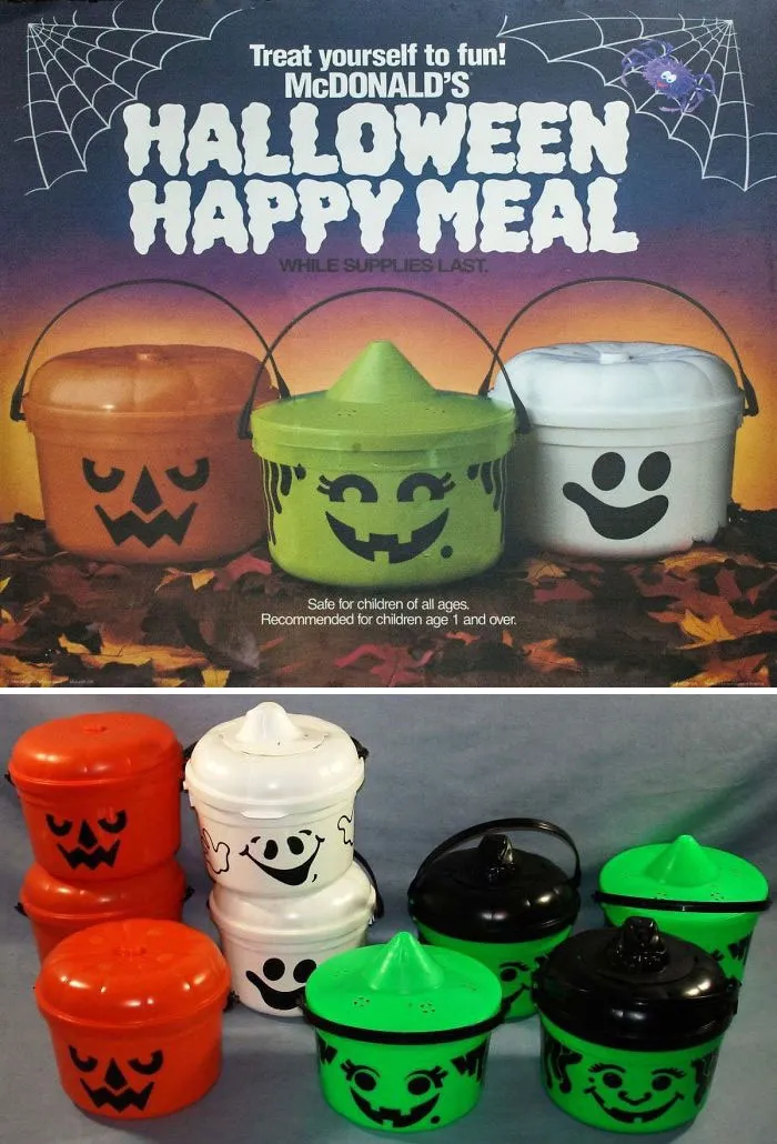 McDonald's Seasonal Happy Meal Buckets