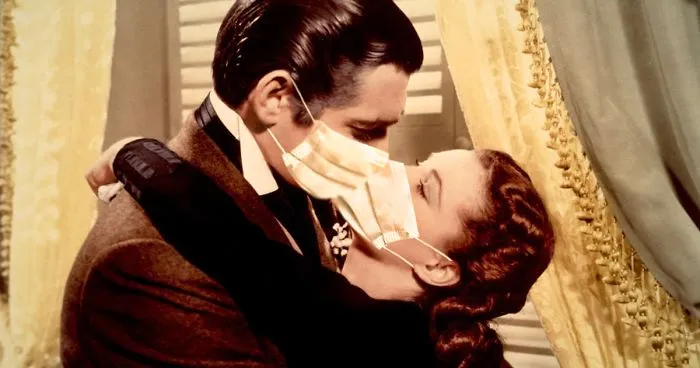 21 Iconic Hollywood Scenes That I Recreated With The Actors Wearing Face Masks