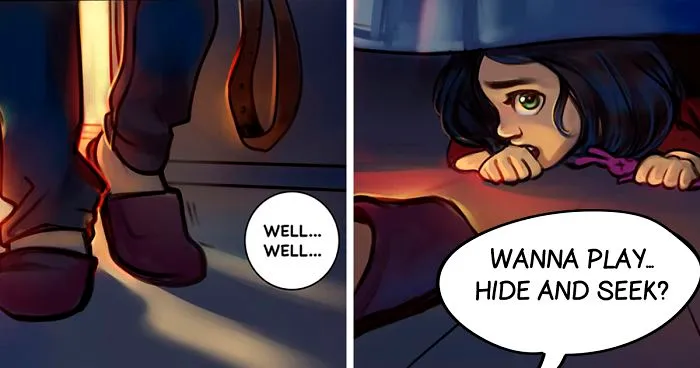 Artist Beautifully Illustrates This Monster Story That's Been Making People Emotional For Years