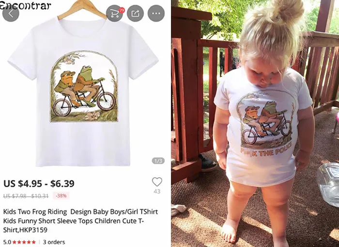 What I Ordered vs. What I Received