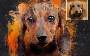 An Unforeseen Career Change That Sparked The Creation Of Beautiful Custom Pet Portraits