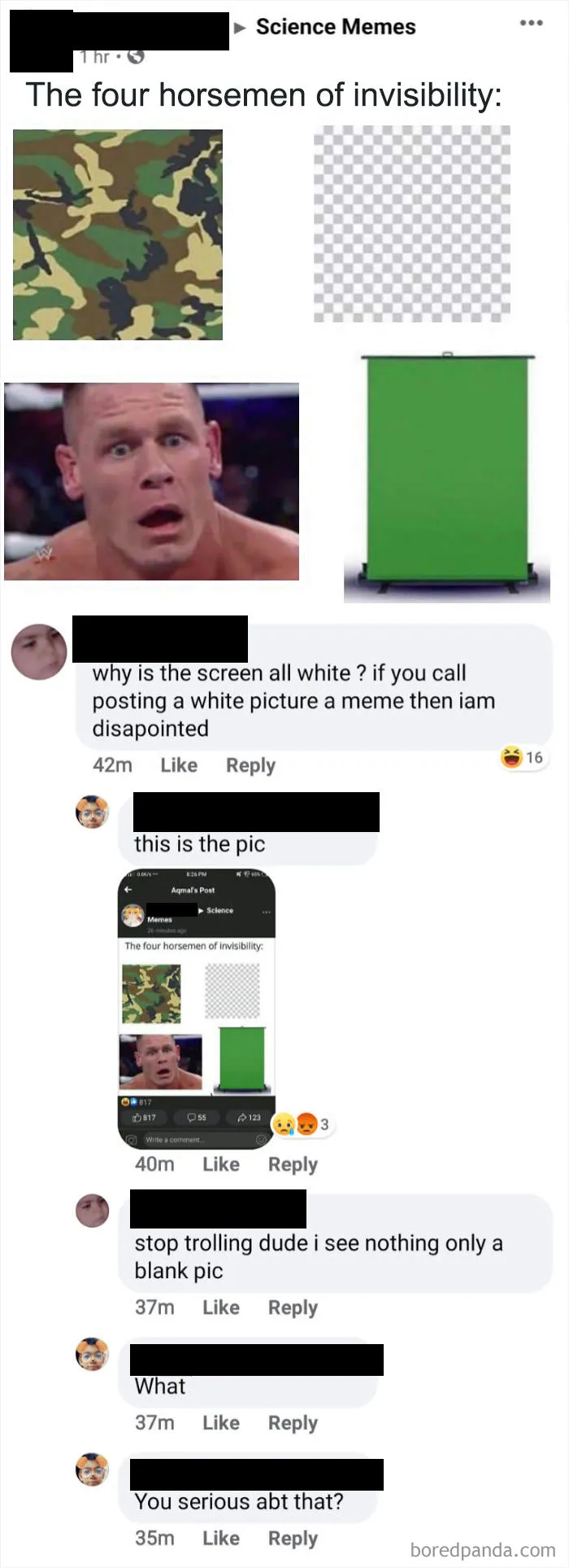 You Can't See Me