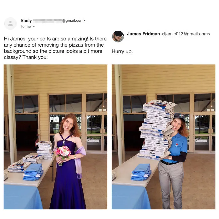 Photoshop Troll Who Takes Photo Requests Too Literally Strikes Again, And The Result Is Hilarious (17 Pics)