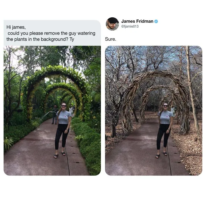 Photoshop Troll Who Takes Photo Requests Too Literally Strikes Again, And The Result Is Hilarious (17 Pics)