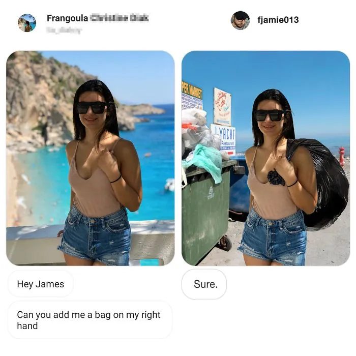 Photoshop Troll Who Takes Photo Requests Too Literally Strikes Again, And The Result Is Hilarious (17 Pics)