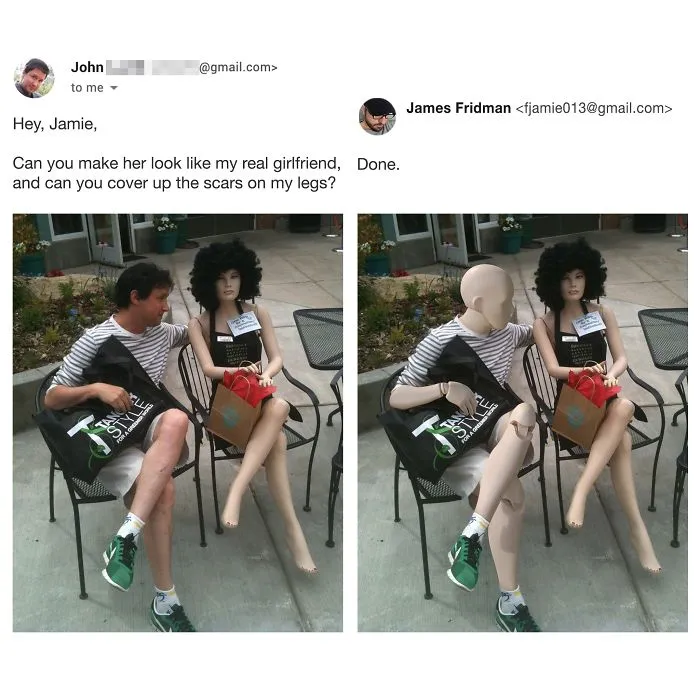 Photoshop Troll Who Takes Photo Requests Too Literally Strikes Again, And The Result Is Hilarious (17 Pics)