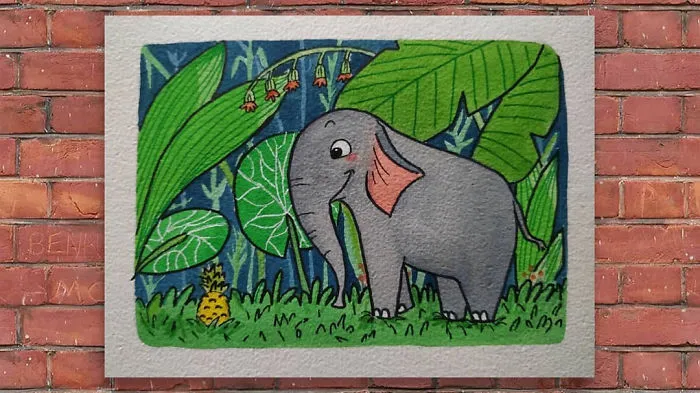 Artists Pay Tribute To The Pregnant Elephant Who Died Due To Someone Stuffing A Pineapple With Fireworks