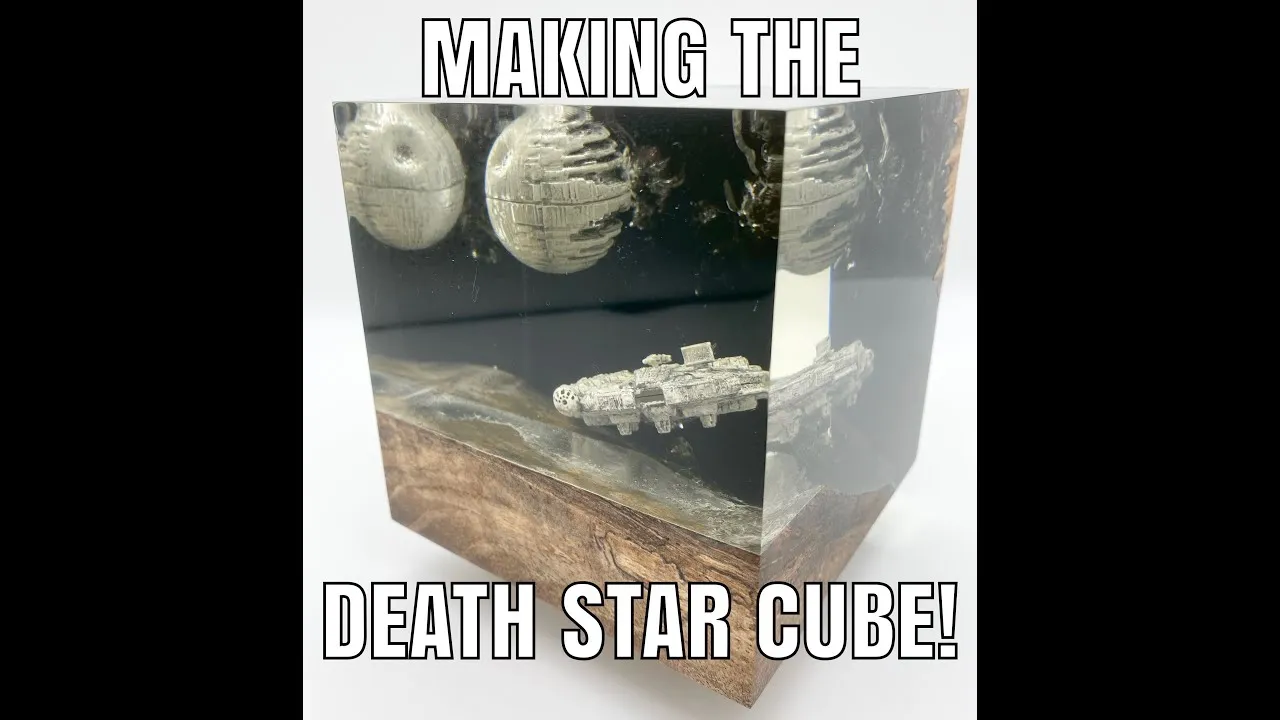 I Made This Resin Cube