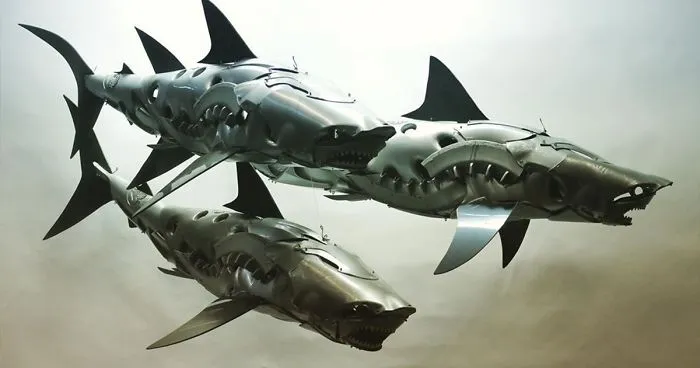 This Artist Turns Old Parts Into Beautiful Sculptures Of Animals (50 New Pics)