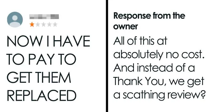 Choosing Beggar Insults Glasses Shop Owner By Leaving A 1-Star Review After Receiving Free Glasses, He Tells His Side Of The Story