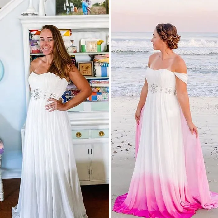 Esta mujer modifica ropa vieja de 2ª mano para crear nuevas prendas, y aquí tienes 21 de sus mejores creaciones