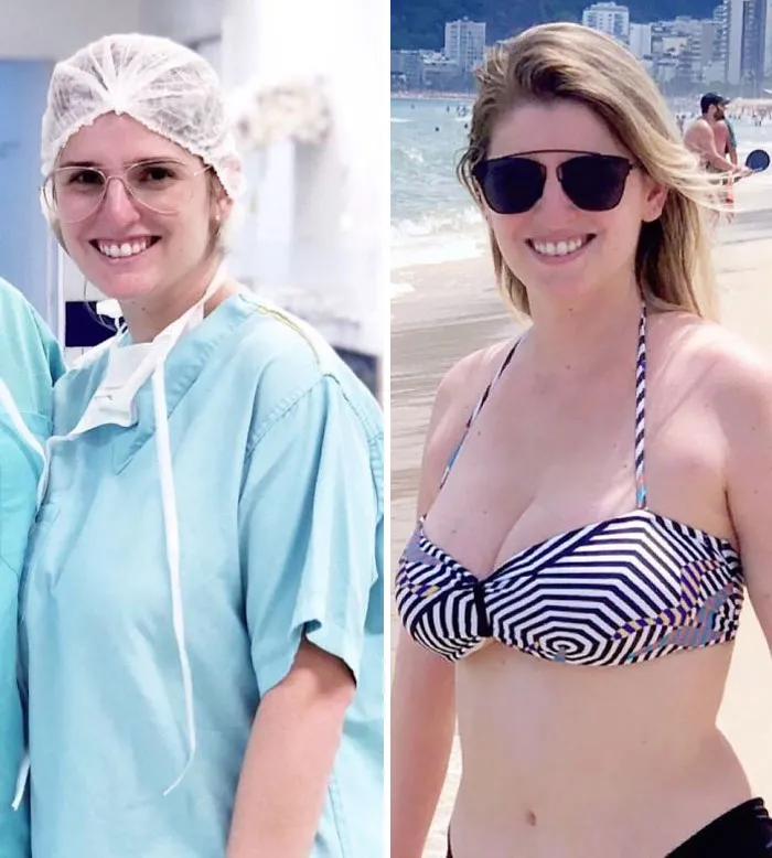Female Medical Professionals Are Posting Pics Of Them Wearing Bikinis Vs. Work Clothes To Shame Sexist Study