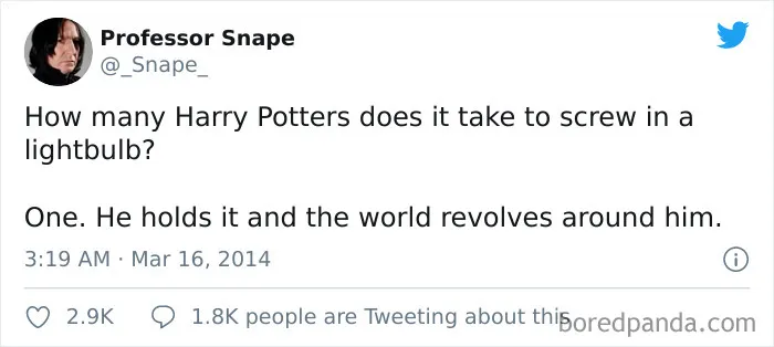 Snape Leaves Hilarious And Savage Comments On Twitter And Here Are His 30 Best Ones