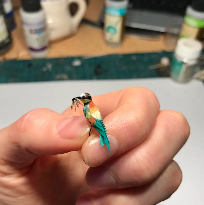 30 Biologically Accurate Miniature Animals Created By Renowned Hungarian Artist Fanni Sandor
