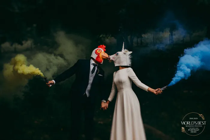 Smoke Bombs And Masks - You Can't Go Wrong.