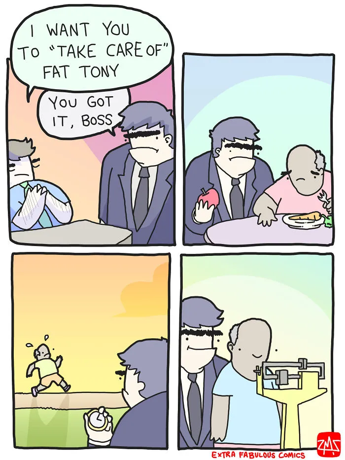 30 Hilarious ‘Extra Fabulous Comics’ That Only People With A Twisted Sense Of Humor Will Get