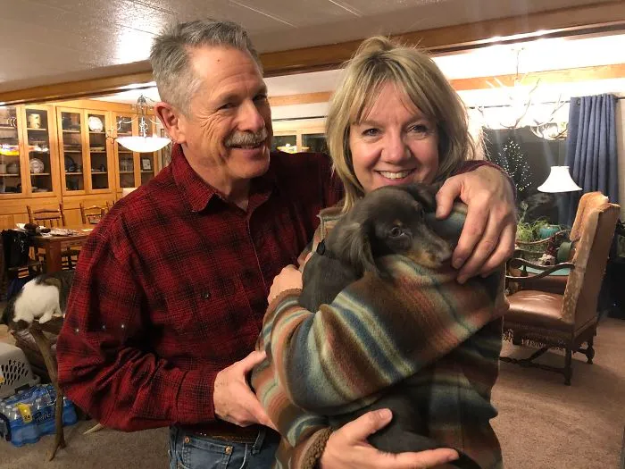 My Dad Said No Dogs Ever Again After Our Last One Passed Several Years Ago. My Mom Has Always Wanted A Dachshund, But They Both Agreed To Wait Until Retirement. But He Recently Realized That “Life Is Too Short Not To Try To Make Her Smile Every Day”