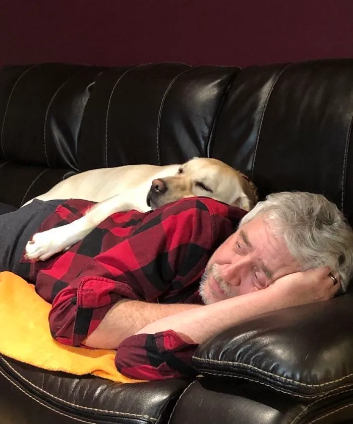 "No, no vamos a tener otro perro". Y ahora: