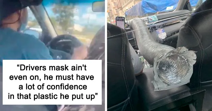 People Share How Taxis And Uber 'Upgraded' Themselves For The Pandemic And It's Genius (17 Pics)