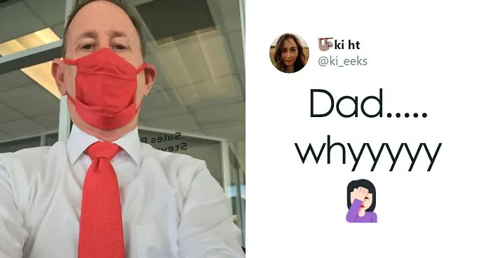 People Can’t Get Enough Of This Dad Matching His Ties With Face Masks Daily