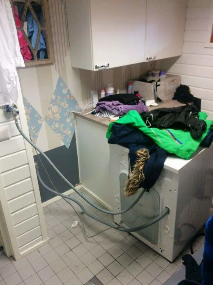 So My Washing Machine Took A Little Walk