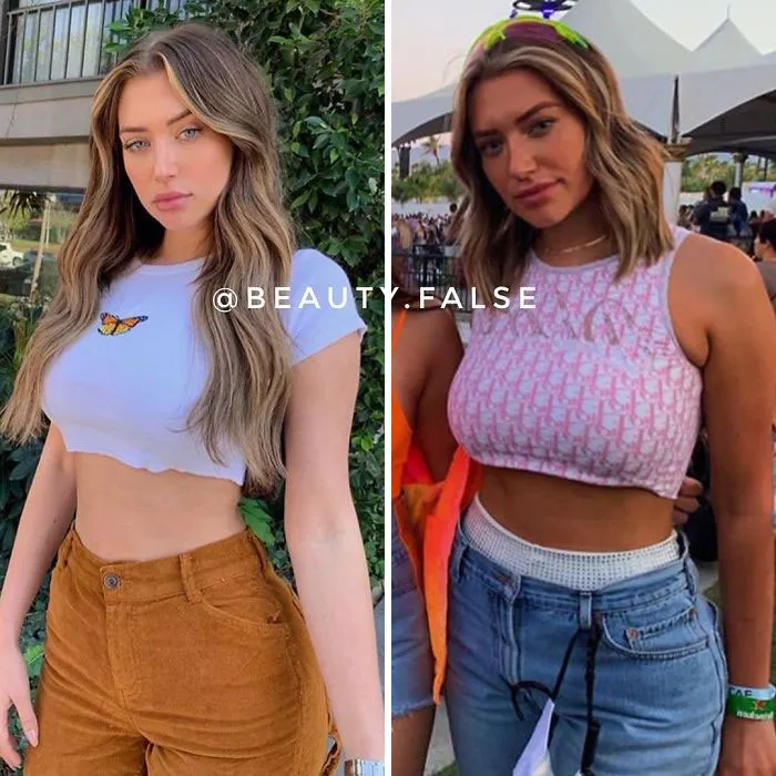 Esta cuenta de Instagram saca a la luz a influencers que mienten sobre su apariencia (30 fotos)