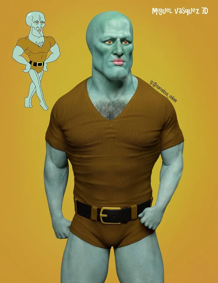Handsome Squidward