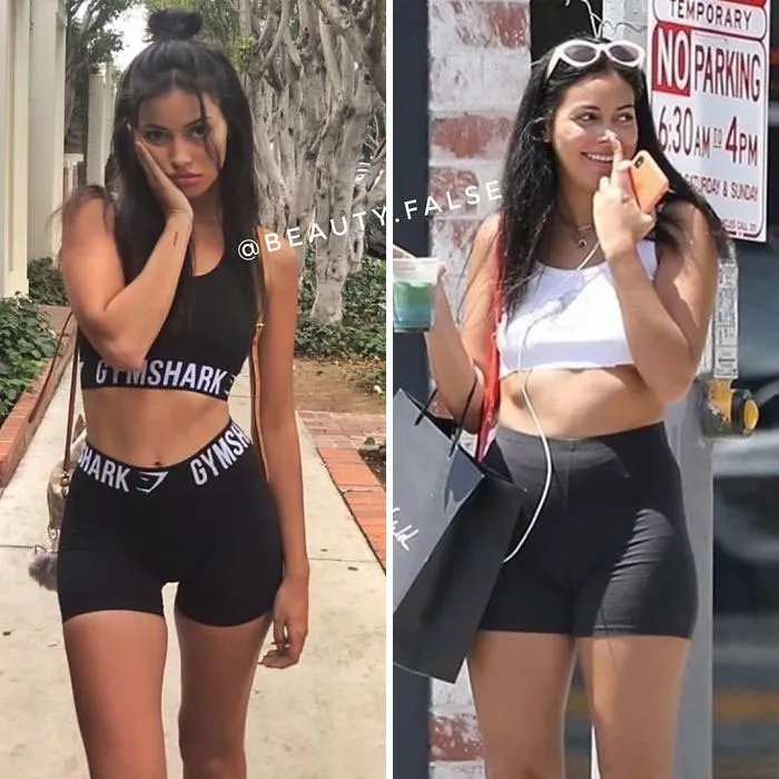 Esta cuenta de Instagram saca a la luz a influencers que mienten sobre su apariencia (30 fotos)