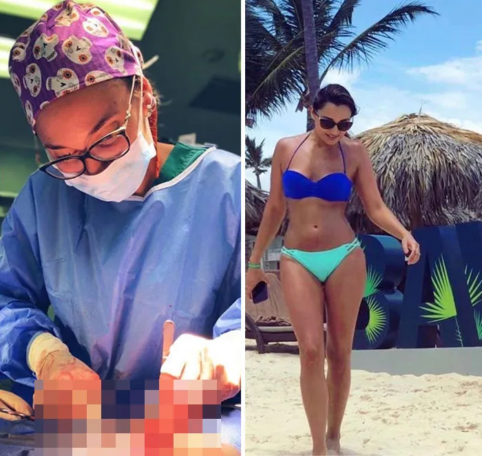 Female Medical Professionals Are Posting Pics Of Them Wearing Bikinis Vs. Work Clothes To Shame Sexist Study