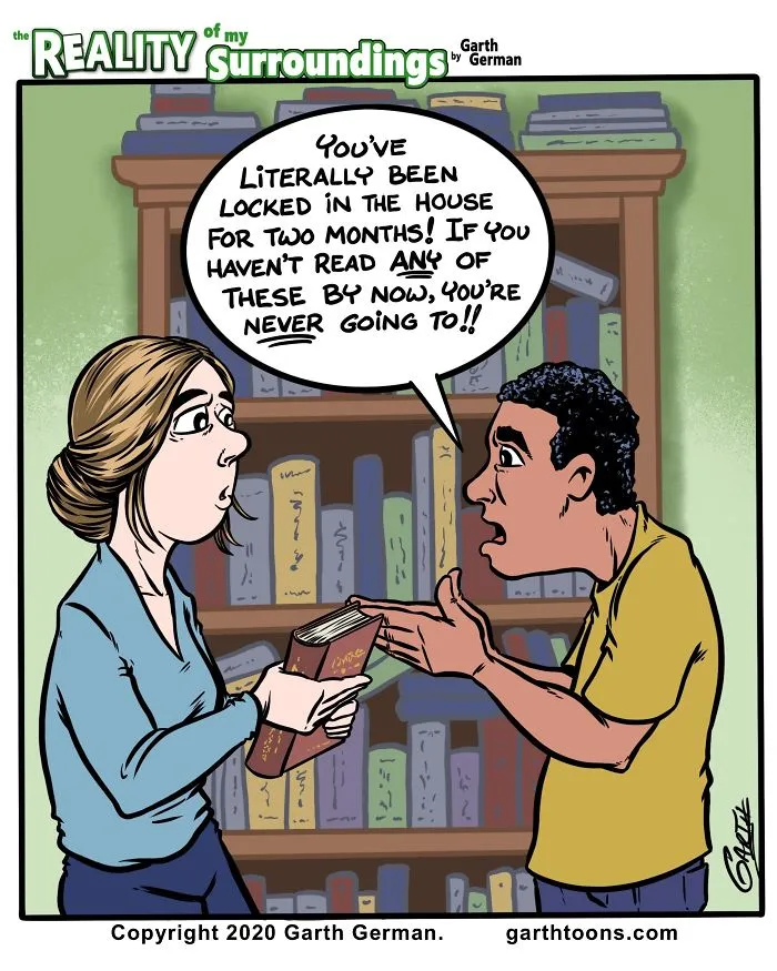 Books Are Socially Acceptable Hoarding