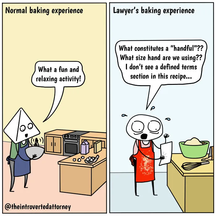 I Draw Funny Comics Based On My Experiences As A Lawyer