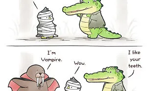 I Create Comics To Change The Perspective On Alligators