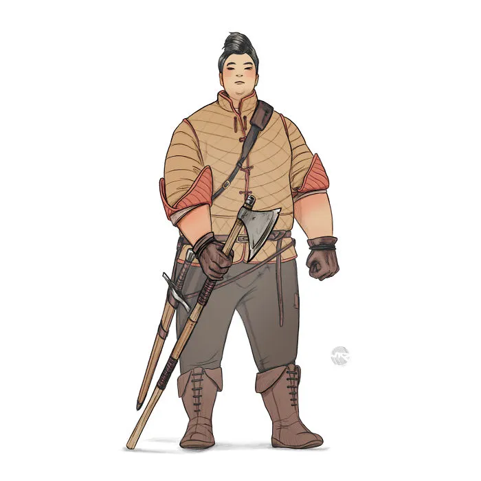 He ilustrado a 24 mujeres con diferentes tipos de cuerpo como si fueran poderosas guerreras