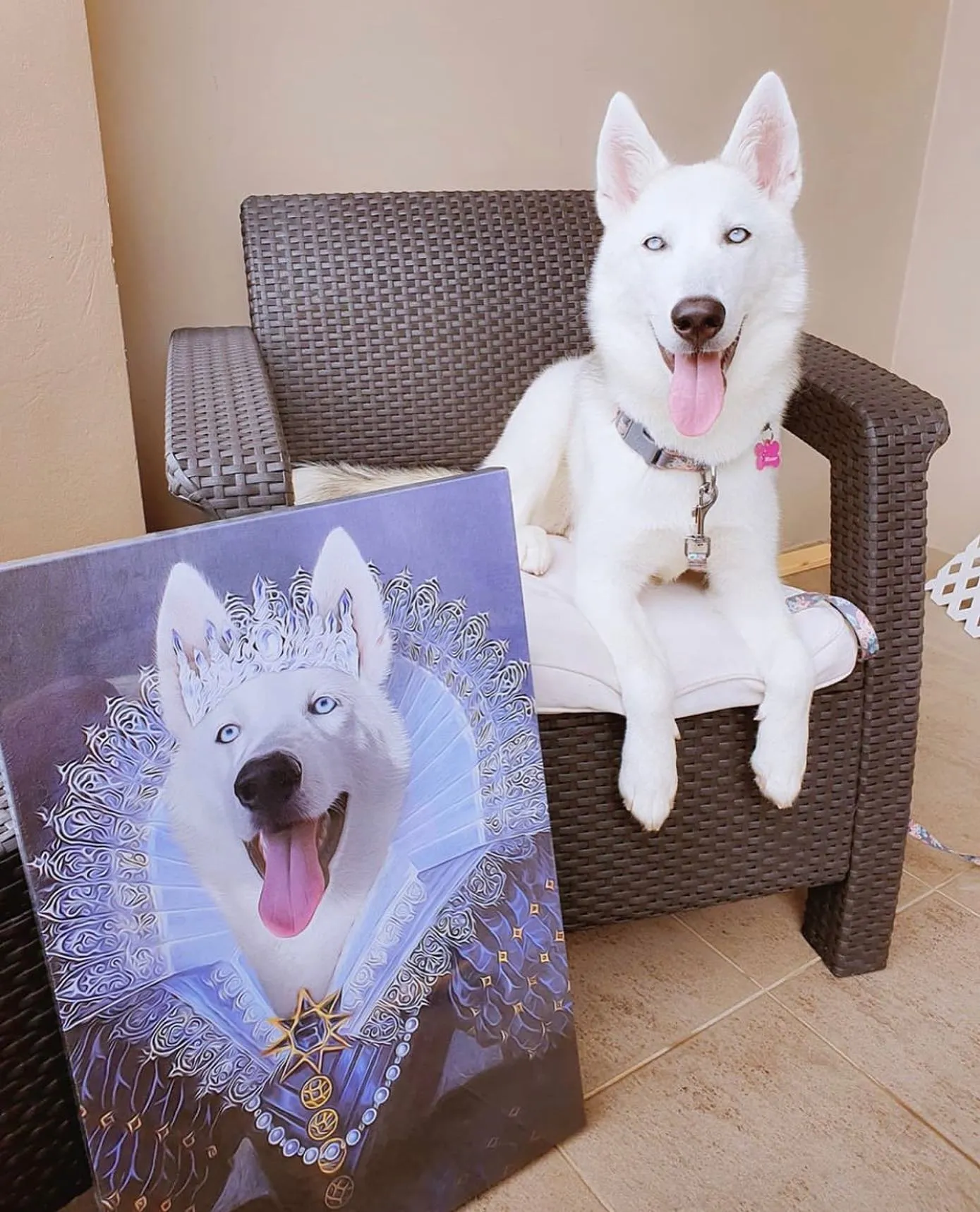 Noble Pawtrait Offers Special Request Custom Pet Portraits For Fur Babies