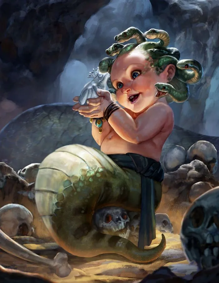 Hija de Medusa