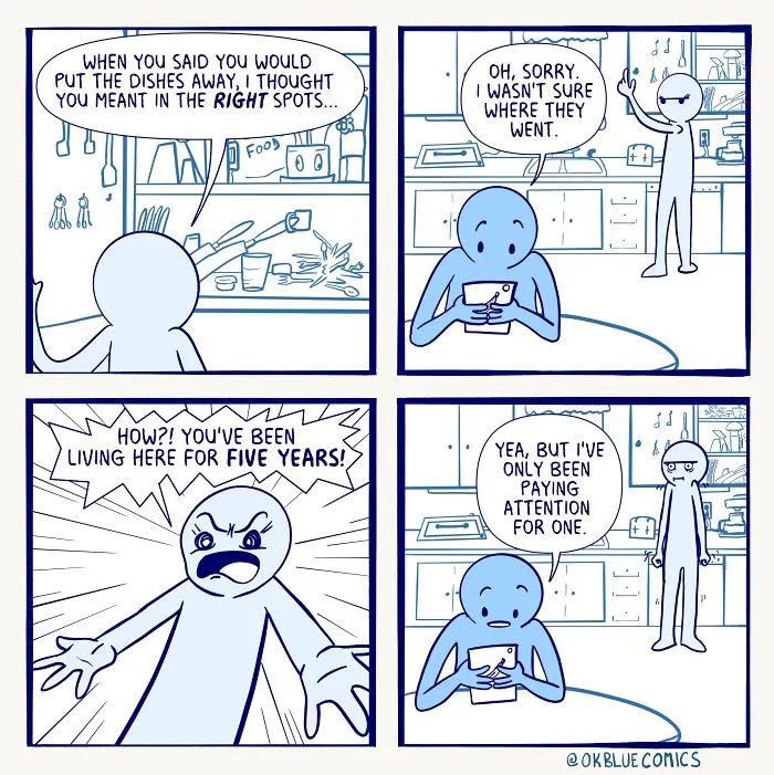 My 24 Comics That Show That Couples Don’t Have To Be ‘Cute’ To Be Real