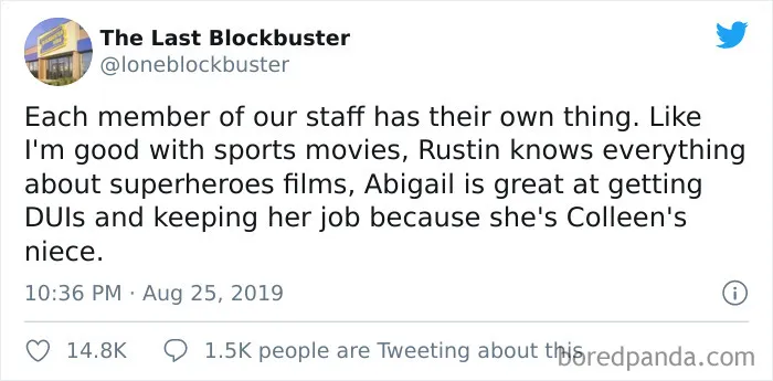 30 Of The Funniest Gems From "The Last Blockbuster" Twitter Account (New Pics)