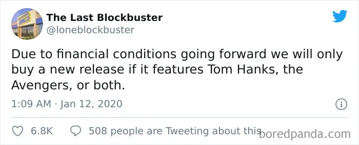 30 Of The Funniest Gems From "The Last Blockbuster" Twitter Account (New Pics)