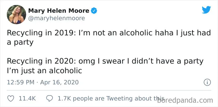 Recycling In 2019 vs. Recycling In 2020